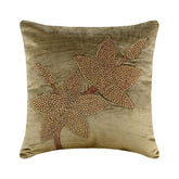 Enlightenment - Sage Green Velvet Throw Pillow Cover