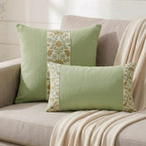 Sage Meadow Lumbar Cushion Cover