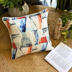 Let'S Paint - Multicolor Cotton Throw Pillow Cover