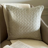 Mosaic Mood Grey Throw Cushion Cover