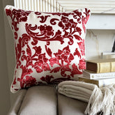 Paloma Grey Floral Pillow Cover