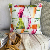 Paint It - Multicolor Cotton Decorative Euro Sham