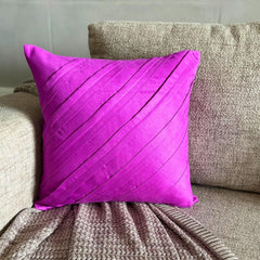 Contemporary Fandango - Fandango Pink Faux Suede Decorative Euro Sham