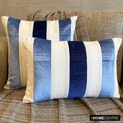 Swathe Blue Lumbar Pillow Cover