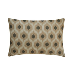 Beige Linen Lumbar Cushion Cover - Zoraya Beige Lumbar
