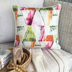 Paint It - Multicolor Cotton Decorative Euro Sham