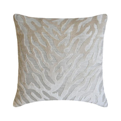 Ivory Velvet Lumbar Cushion Cover - Alabaster Luxe Lumbar