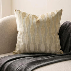 Velvet Flow Throw Cushion Cover