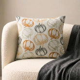 Spiced Pumpkin Throw Cushion Cover