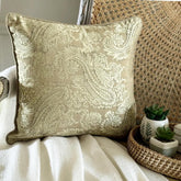 Paisley Brown Smitten Throw Cushion Cover