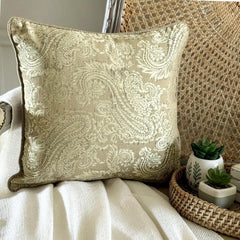 Paisley Brown Smitten Throw Cushion Cover