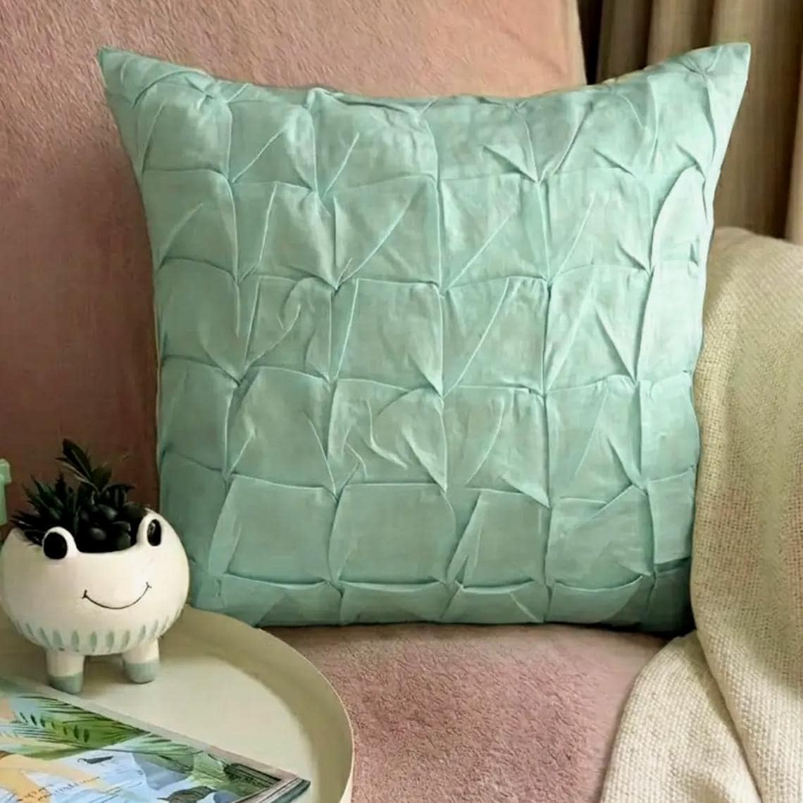 Tender Mint Pillow Cover
