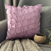 Lavender Texture Pillow Cover