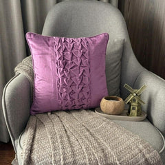 Purple Love - Purple Velvet Throw Pillow Cover