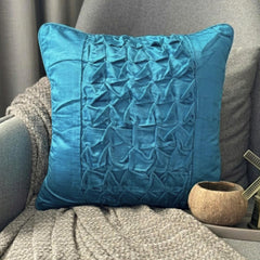 Knotty Blue Love Pillow Cover