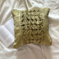 Sage Green Knots - Sage Green Velvet Decorative Euro Sham