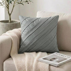 Contemporary Light Gray Euro Sham