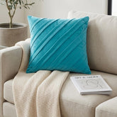 Contemporary Turquoise Euro Sham