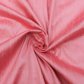 Coral Silk Dupioni Fabric