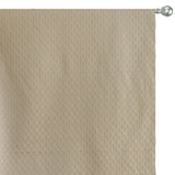 Beige Diamonds Geometric Embroidered Fabric By The Metre, Viscose Embroidered