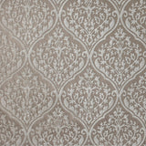 Pearl Beige Floral Woven Fabric By The Metre
