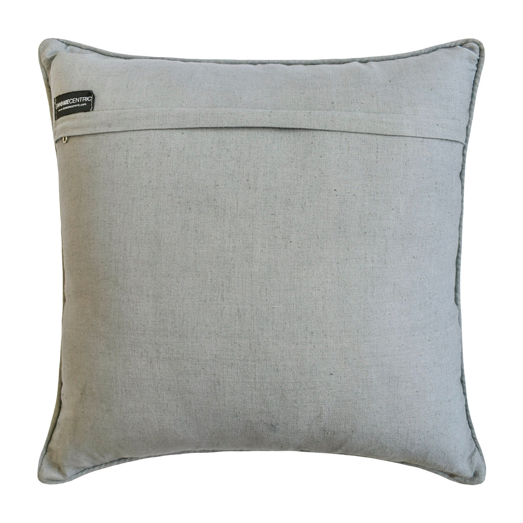 Thread Tale - Linen Beige Decorative Bed Runner and Cushion Cover