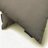 Taupe Plain Velvet Throw Cushion Cover - Taupe Velvet