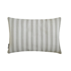 Beige Cotton Lumbar Cushion Cover - Lush Lines Beige
