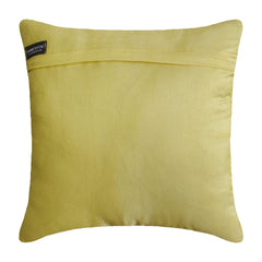 Creamy Yellow Roses - Yellow Art Silk Throw Pillow Cover