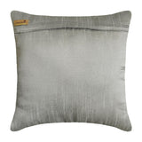 The Silver Tree - Silver Art Silk Decorative Euro Sham