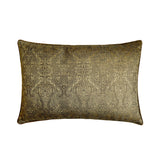 Golden Aura Lumbar Cushion Cover