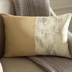 Gold Glint Lumbar Cushion Cover