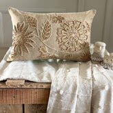 Floral Dune Lumbar Cushion Cover