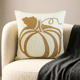 Bejeweled Pumpkin Throw Cushion Cover