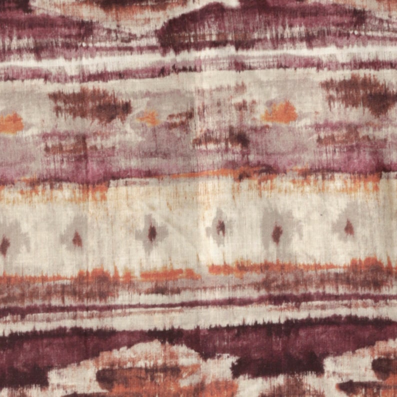 Kilim Printed Cotton Fabric By The Metre, Multi Color Printed Cotton Fabric