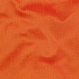 Orange Art Silk Curtain Panels