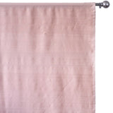Pastel Peach Pure Silk Dupioni Curtain Panels