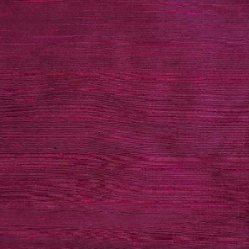 Magenta Silk Dupioni Curtain Panels