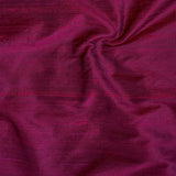 Magenta Silk Dupioni Curtain Panels