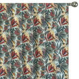 Cockatoo Love Sea Green, Red & Blue Cotton Spun Printed Fabric By The Metre, 54 inches width