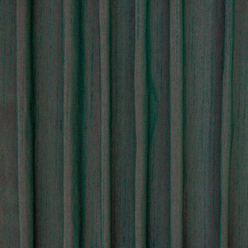 Green And Fuchsia Art Silk Curtain Panels