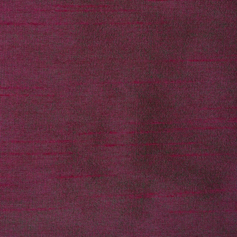 Fuchsia And Green Art Silk Curtain Panels