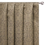 Beige Damask With Copper Lurex Fabric By The Metre, 54 inches or 137 cm, Jacquard Fabric, Zari Woven Fabric