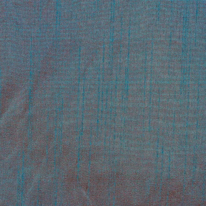 Blue And Red Art Silk Curtain Panels