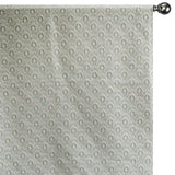 Teal & Cream Jacquard Weaved Fabric by the Metre, 1 Metre Blue Silk Fabric