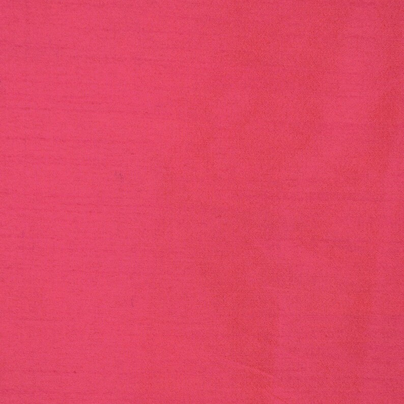 Pink And Orange Art Silk Curtain Panels