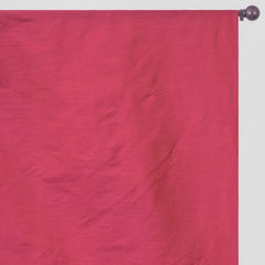 Pink And Orange Art Silk Curtain Panels