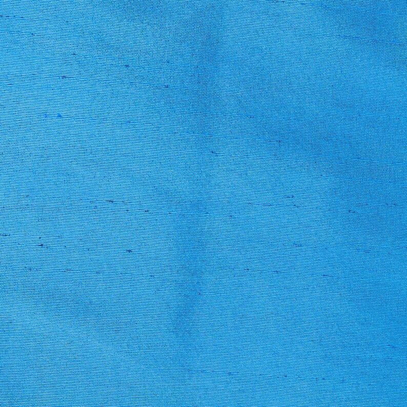 Light Blue Art Silk Curtain Panels