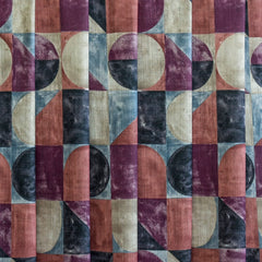 Burgundy, Brick Red Cotton Fabric by the Metre, 1 Metre Multi Cotton Fabric