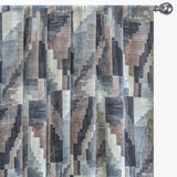 Shades of Gray & Brown Cotton Viscose Velvet Fabric by the Metre, 1 Metre